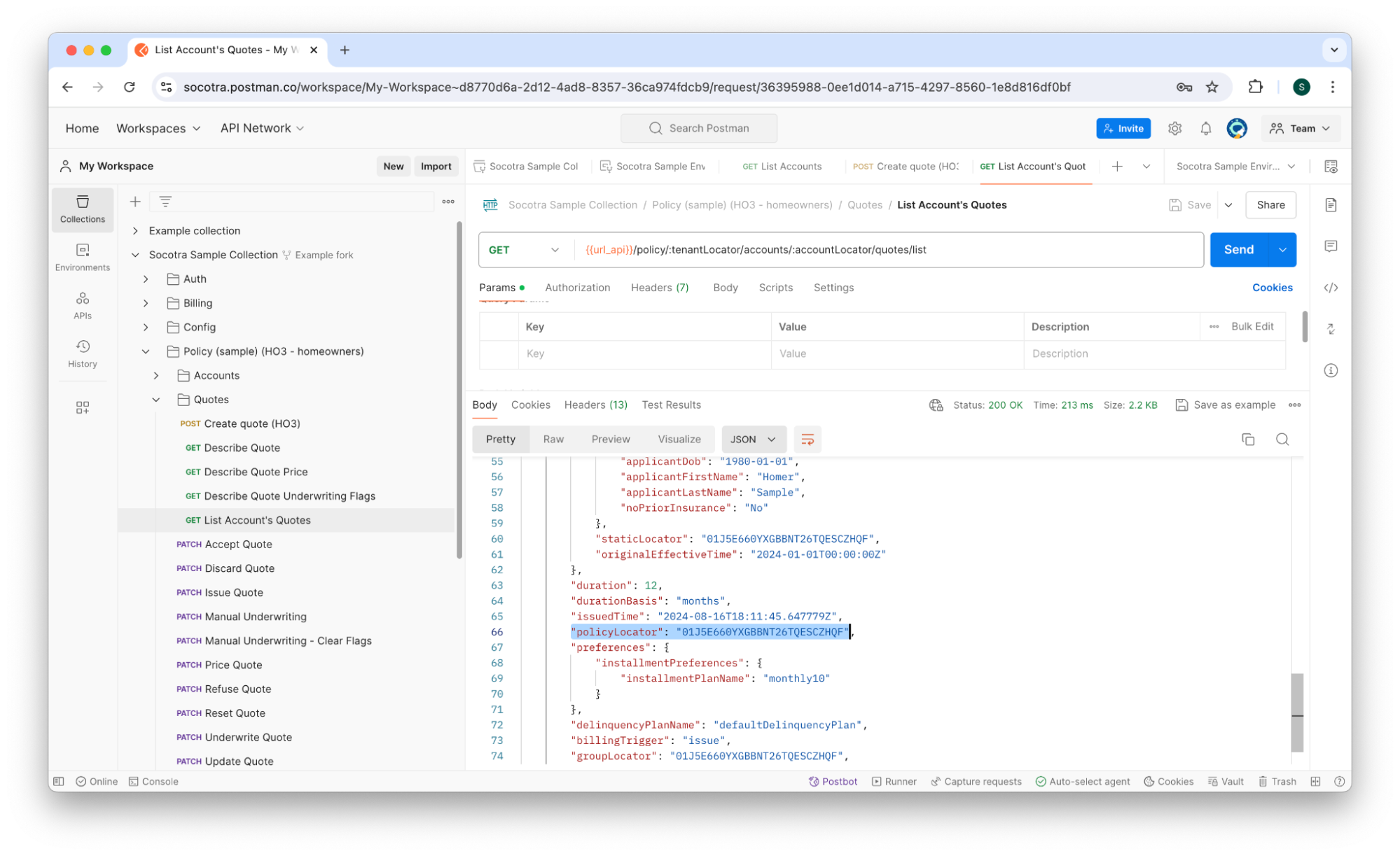 Screenshot of the Config SDK directory structure