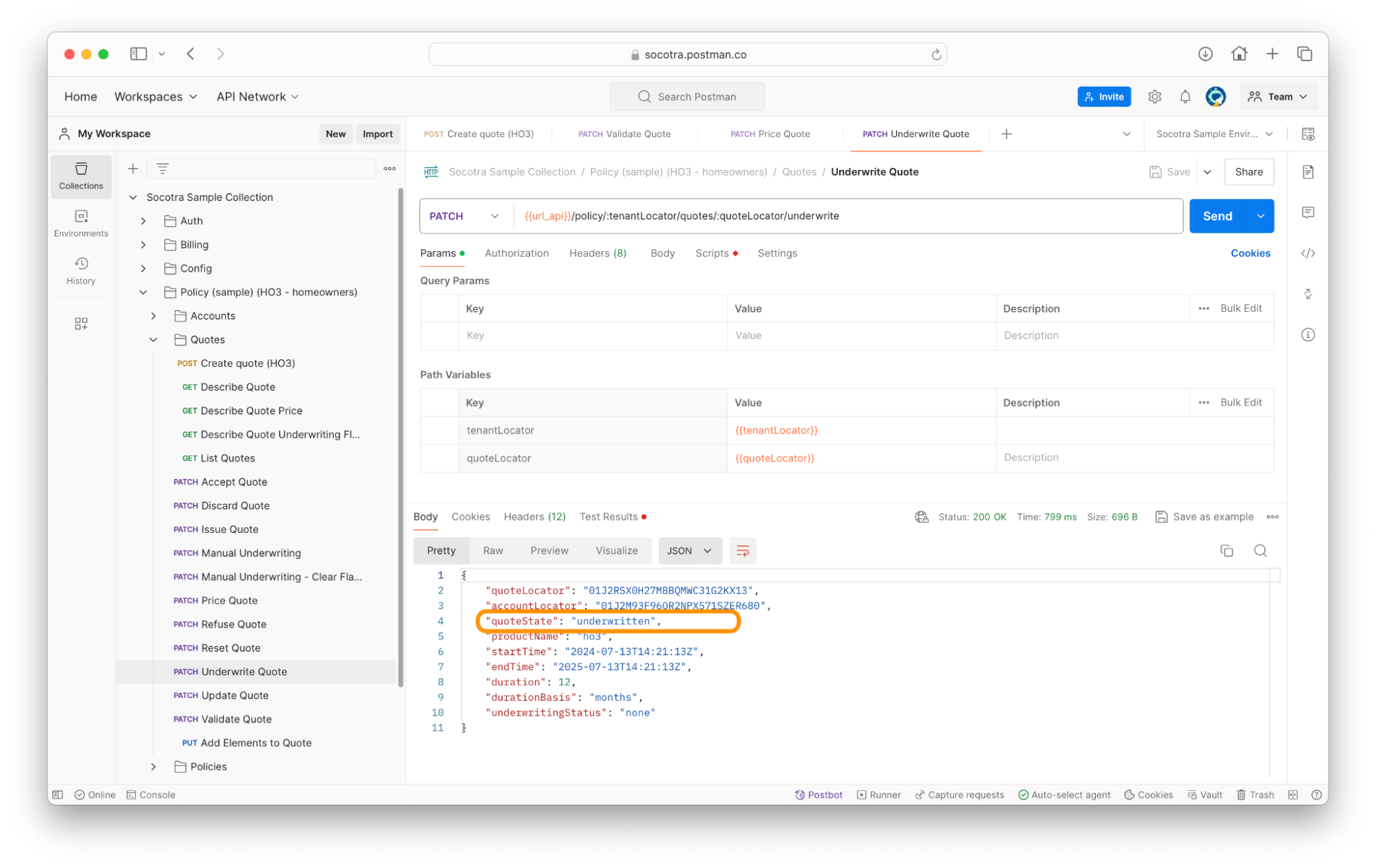 Screenshot of the socotra-config folder in the Config SDK